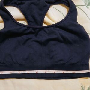 Champion Navy Blue Seamless Racerback Sports Bra